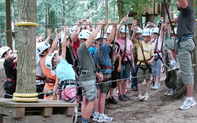 Parcours acrobatique